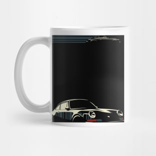 Minimalist Porsche Mug